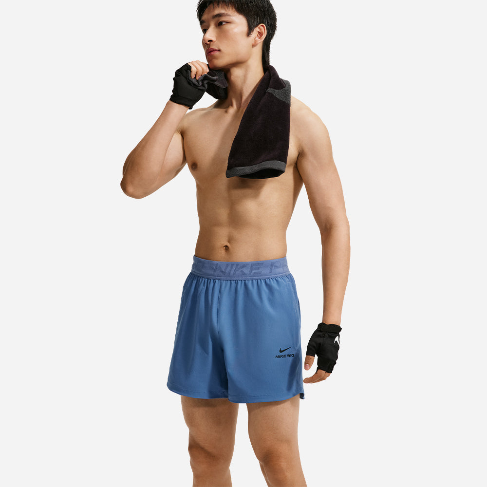 Quần Ngắn Thể Thao Nam Nike Pro Dri-Fit - Xanh Dương - Supersports Vietnam