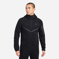 Áo Khoác Nam Nike Tech Full-Zip Windrunner Hoodie - Đen