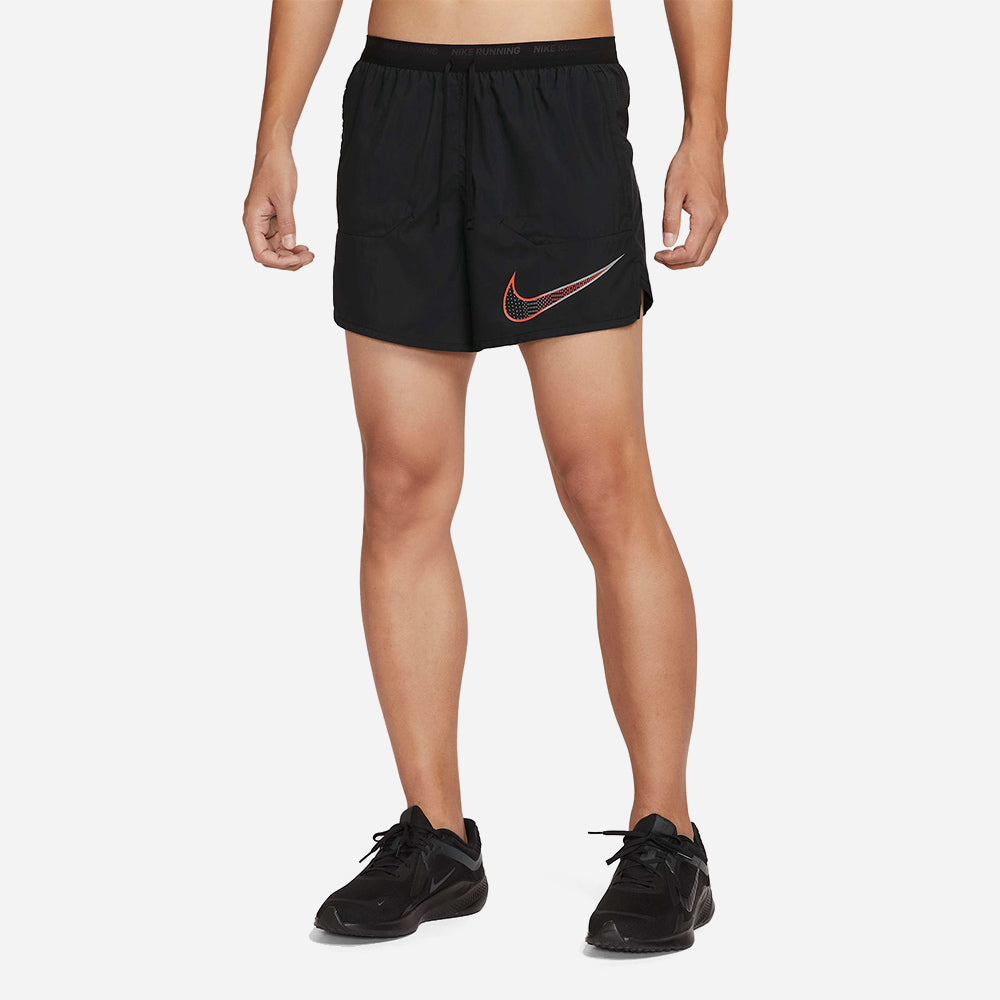 Quần Ngắn Thể Thao Nam Nike Dri-Fit Energy Stride 5 Inch Brief-Lined - Đen - Supersports Vietnam
