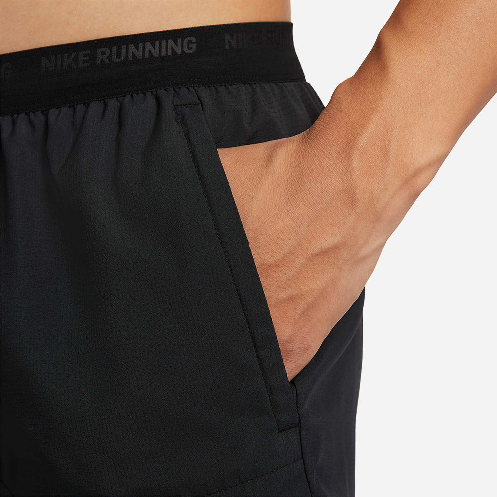 Quần Ngắn Thể Thao Nam Nike Dri-Fit Energy Stride 5 Inch Brief-Lined - Đen - Supersports Vietnam