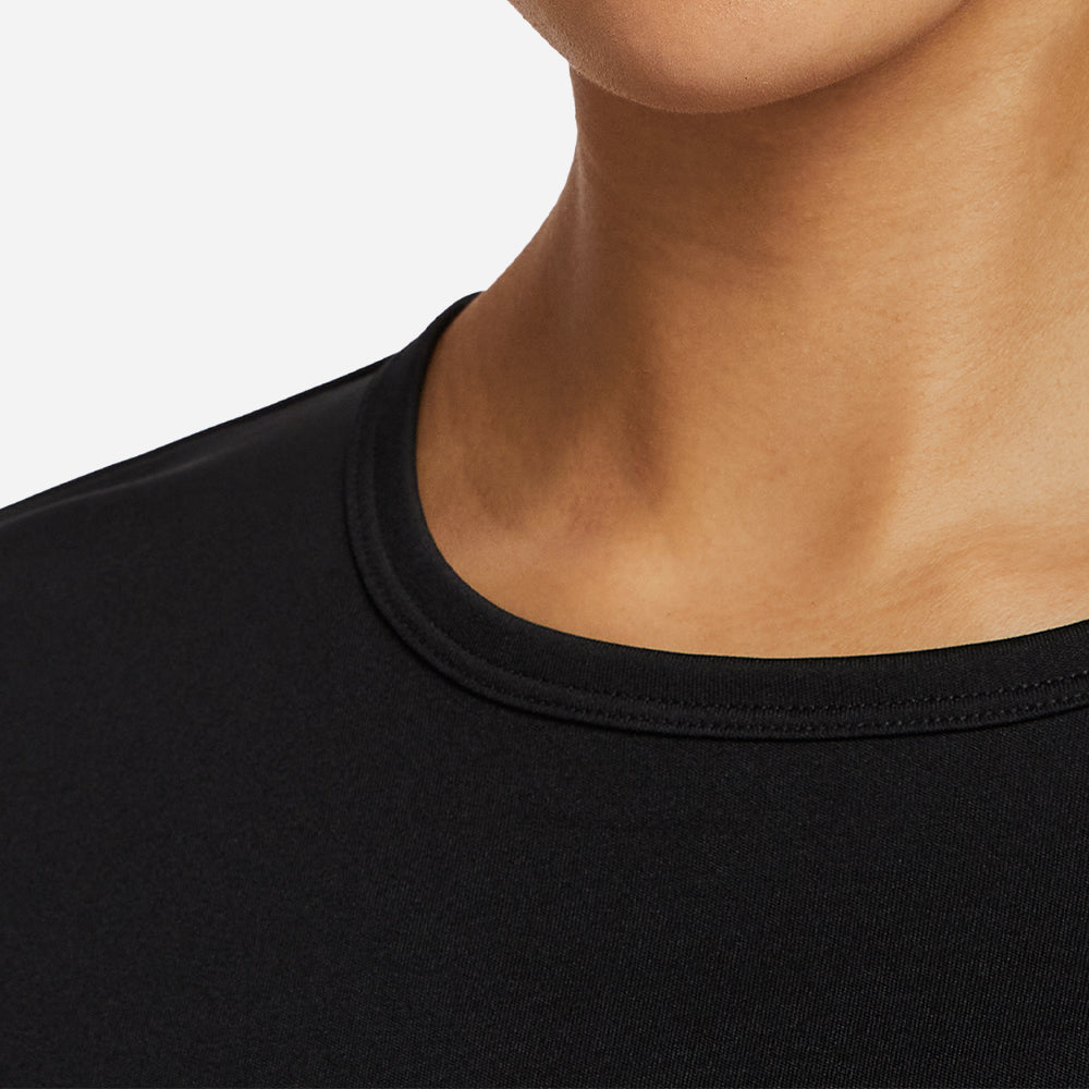 Áo Thun Nữ Nike Tempo Swoosh Hbr Dri-Fit Short-Sleeve - Đen - Supersports Vietnam