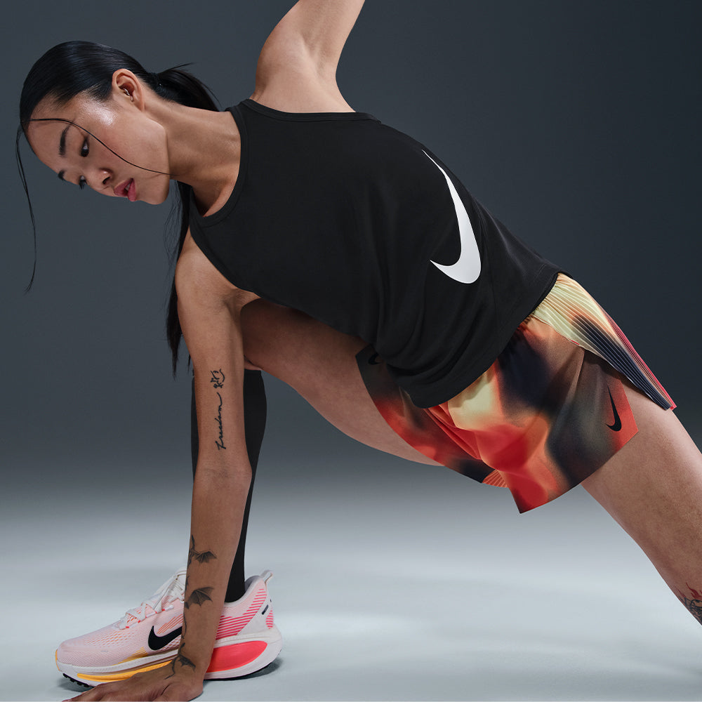 Áo Ba Lỗ Nữ Nike Tempo Swoosh Hbr Dri-Fit - Đen - Supersports Vietnam