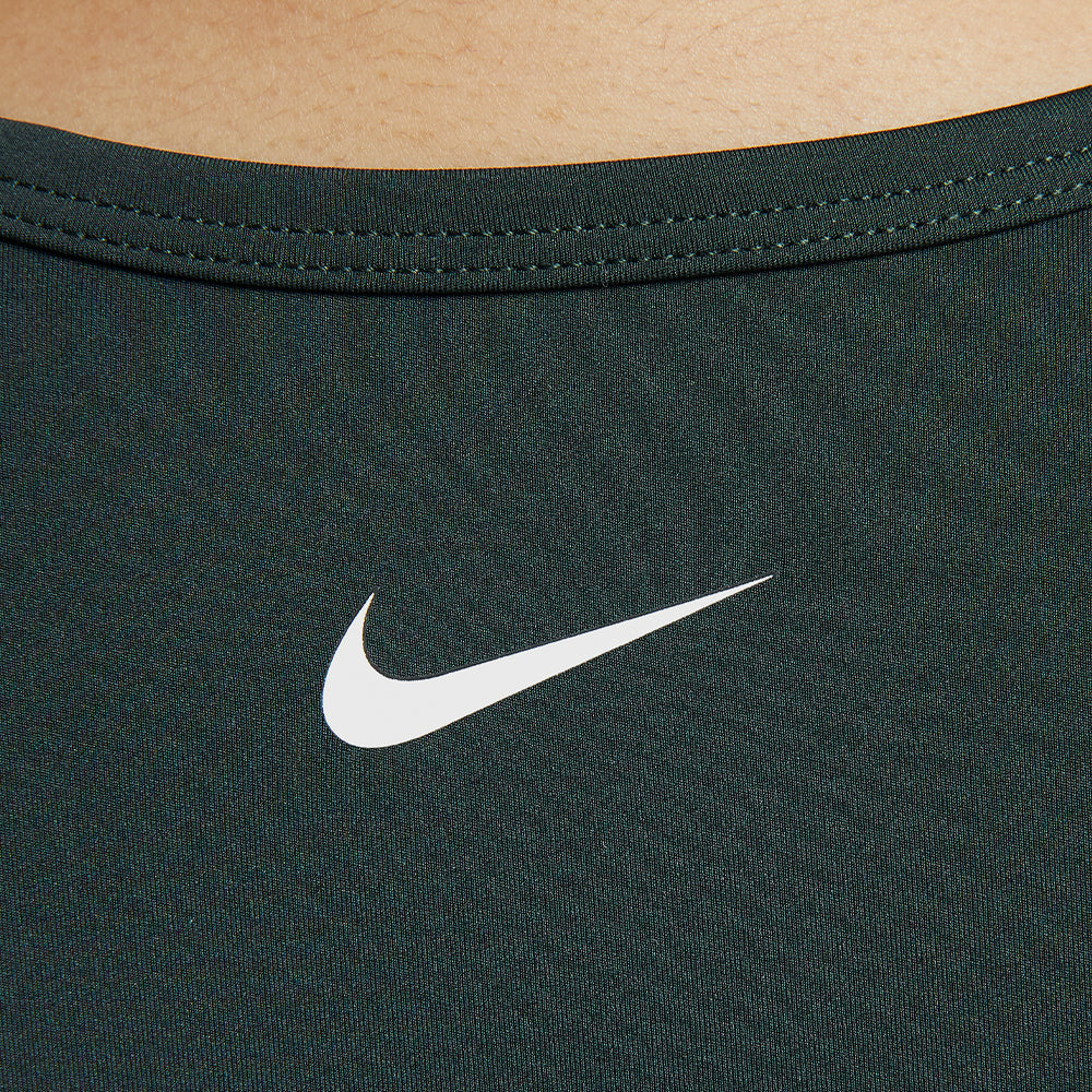 Áo Crop-Top Nữ Nike Pro Dri-Fit Short-Sleeve Graphic - Xanh Lá - Supersports Vietnam