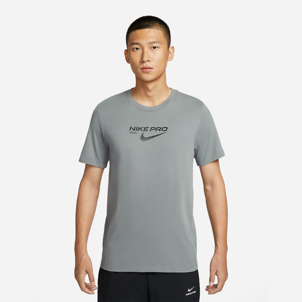 Áo Thun Nam Nike Dri-Fit Teepro Training - Xám - Supersports Vietnam