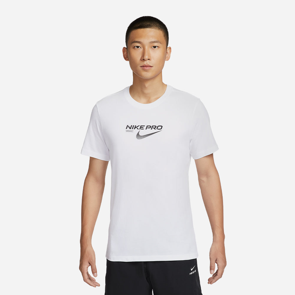Áo Thun Nam Nike Dri-Fit Teepro Training - Trắng - Supersports Vietnam