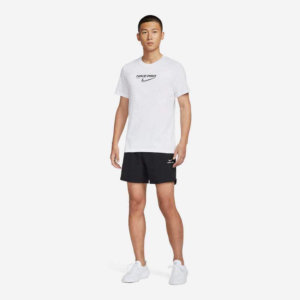 Áo Thun Nam Nike Dri-Fit Teepro Training - Trắng - Supersports Vietnam