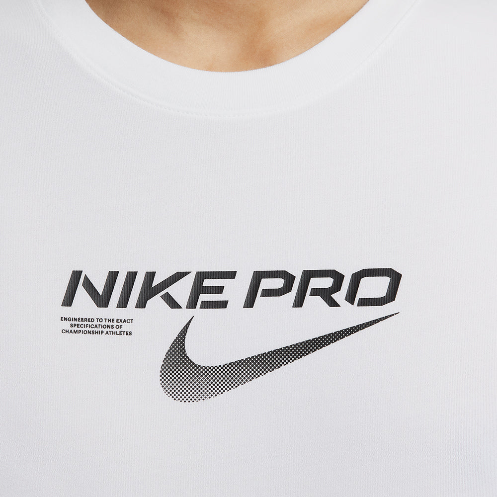 Áo Thun Nam Nike Dri-Fit Teepro Training - Trắng - Supersports Vietnam