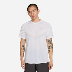 Áo Thun Nam Nike Dri-Fit Adv Short-Sleeve Stride - Trắng - Supersports Vietnam