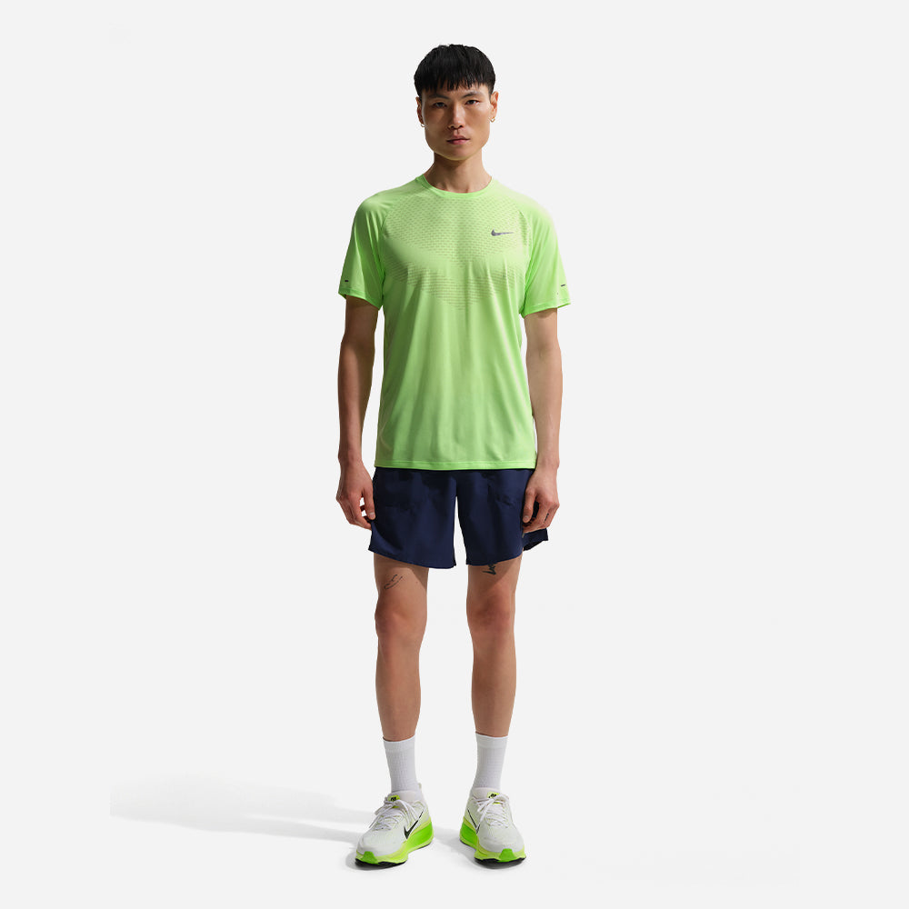 Áo Thun Nam Nike Dri-Fit Adv Stride Short-Sleeve - Xanh Lá - Supersports Vietnam