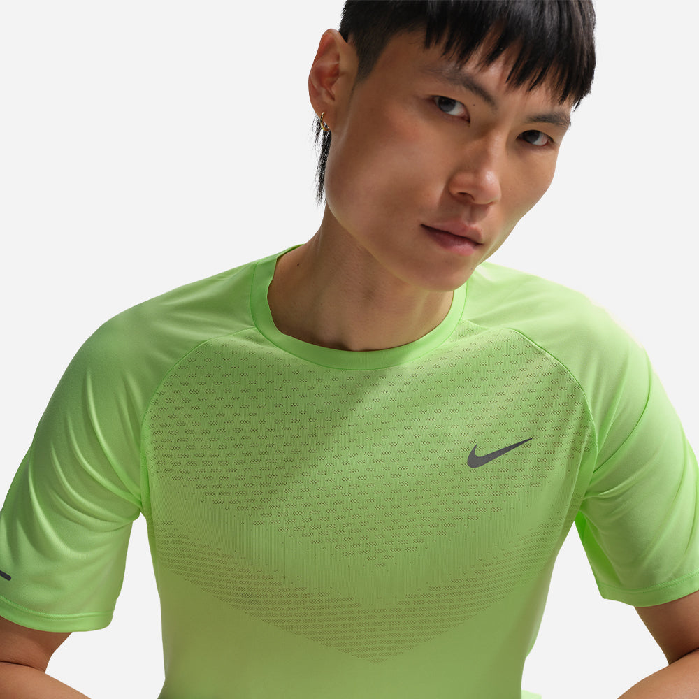 Áo Thun Nam Nike Dri-Fit Adv Stride Short-Sleeve - Xanh Lá - Supersports Vietnam