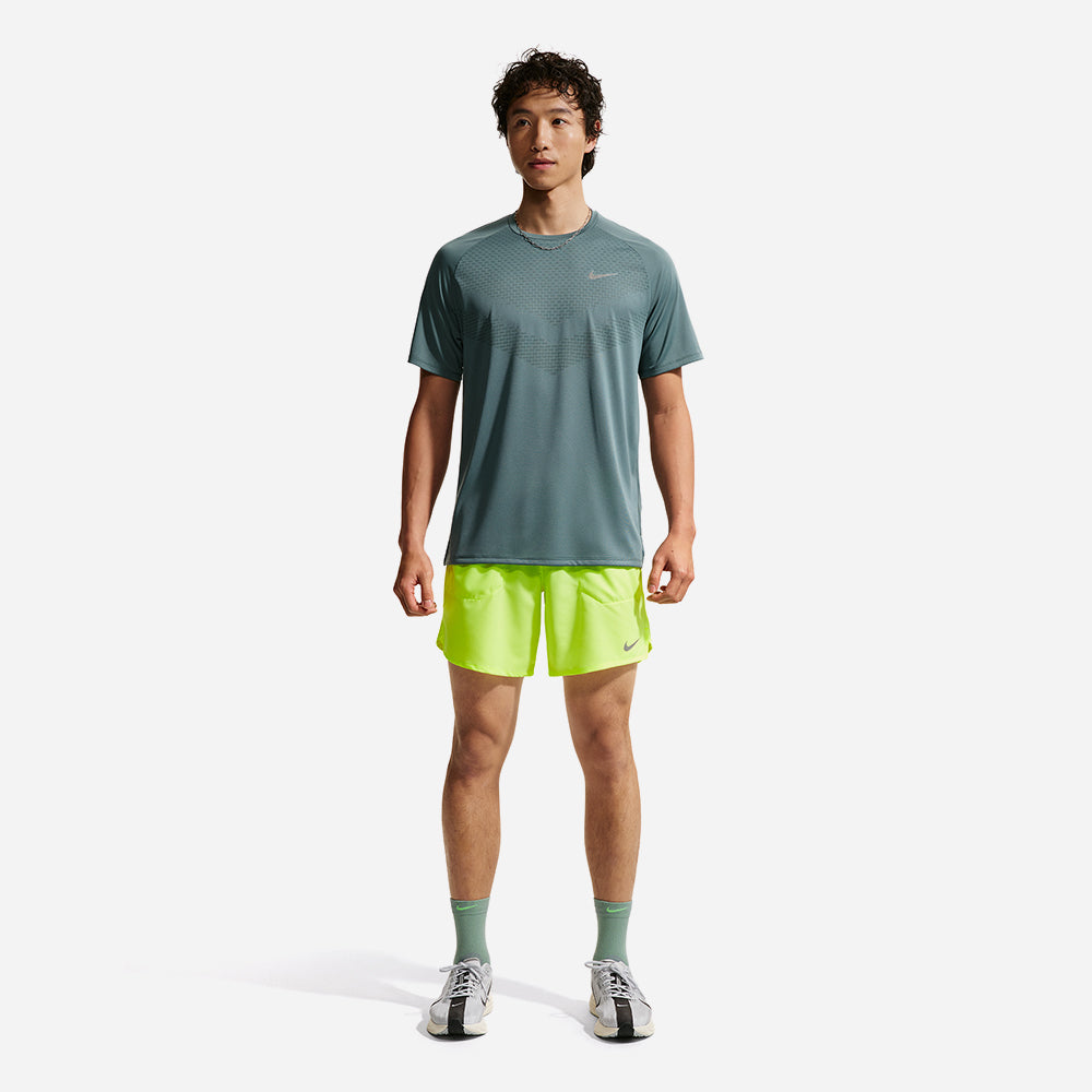 Áo Thun Nam Nike Stride Dri-Fit Adv Short-Sleeve Running - Xanh Lá - Supersports Vietnam