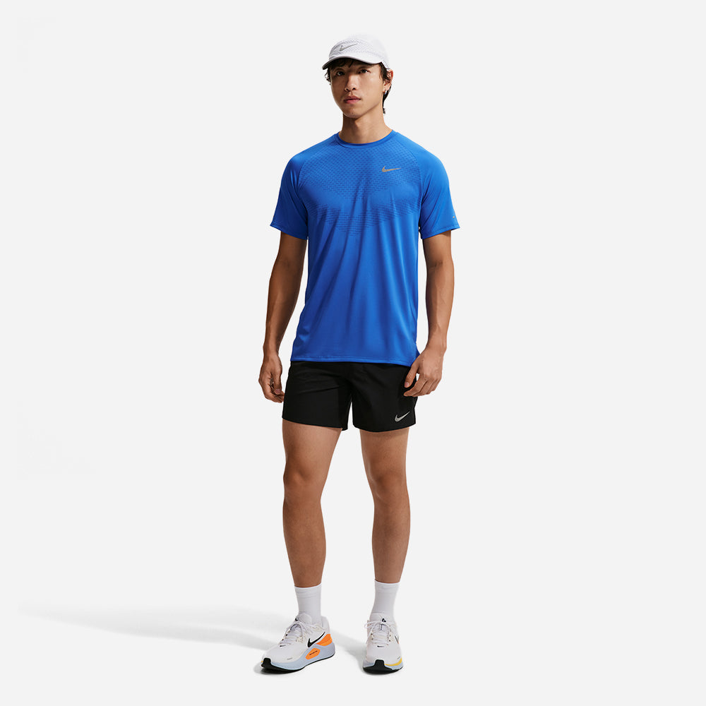 Áo Thun Nam Nike Stride Dri-Fit ADV Short-Sleeve - Xanh Dương - Supersports Vietnam