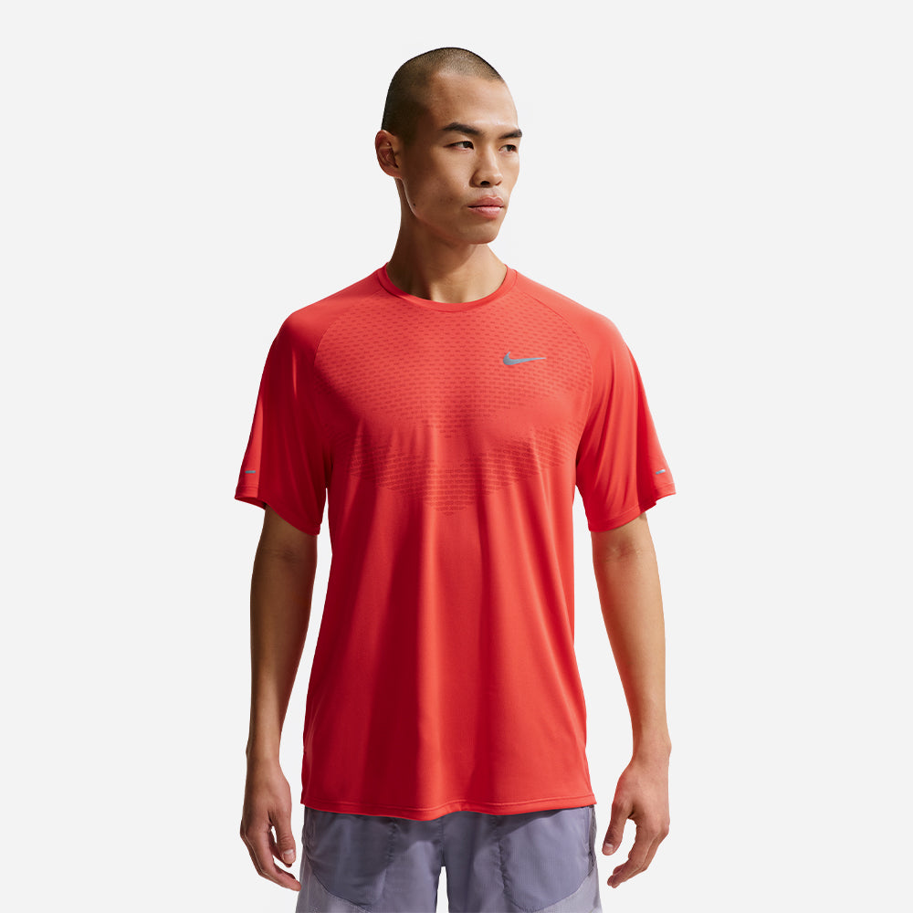 Áo Thun Nam Nike Stride Dri-Fit Adv Short-Sleeve - Cam - Supersports Vietnam
