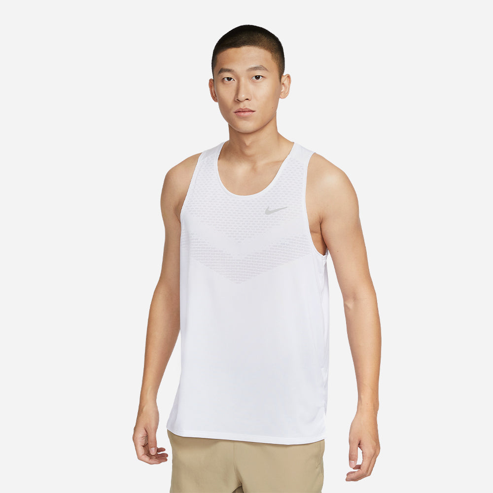 Áo Ba Lỗ Nam Nike Stride Dri-Fit ADV Running - Trắng - Supersports Vietnam