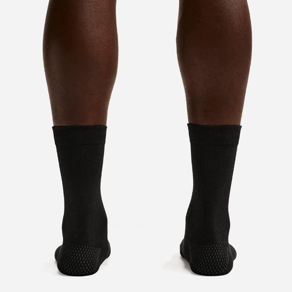 Vớ Thể Thao Nike Running Lightweight Crew - Đen - Supersports Vietnam