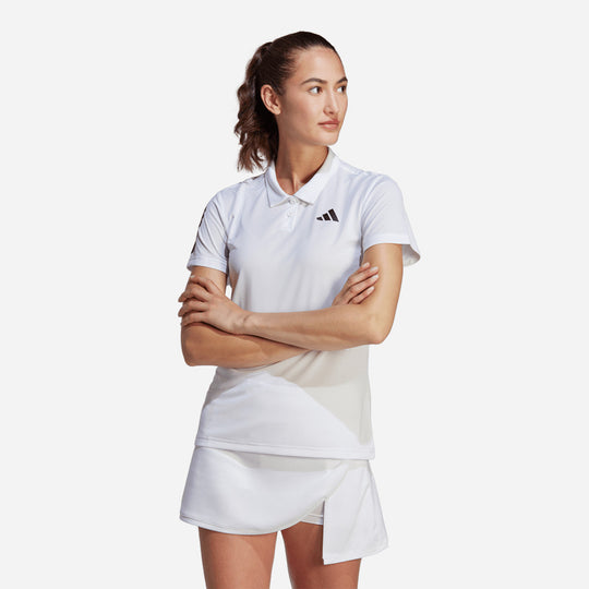 Women's Adidas Club Tennis Polo Shirt - White