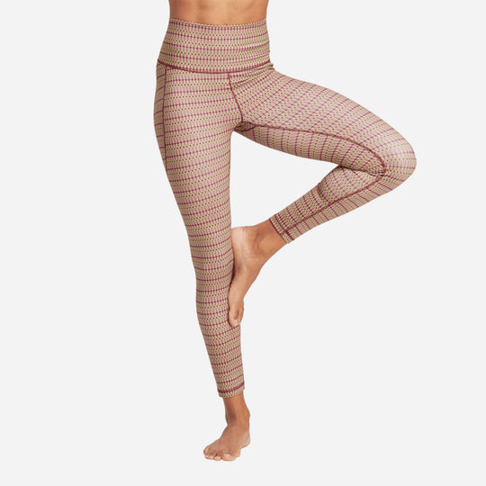 Women's Adidas Yoga Studio Seasonal Tights - Pink