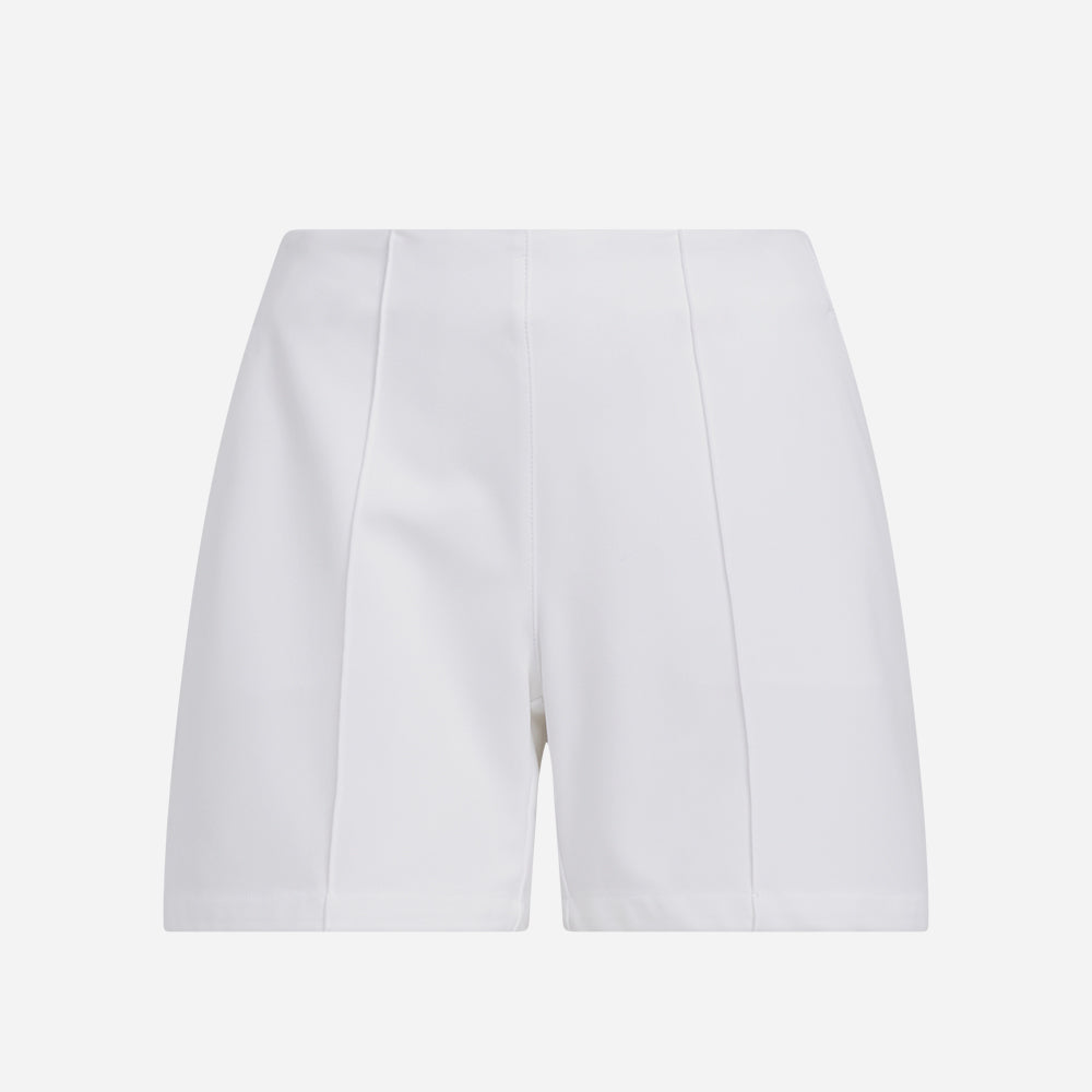 Quần Ngắn Thể Thao Nữ Adidas Pintuck 5-Inch Pull-On Golf - Trắng - Supersports Vietnam