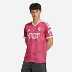 Áo Đá Bóng Nam Adidas Sân Thứ Ba Real Madrid 26/27 Replica - Hồng - Supersports Vietnam