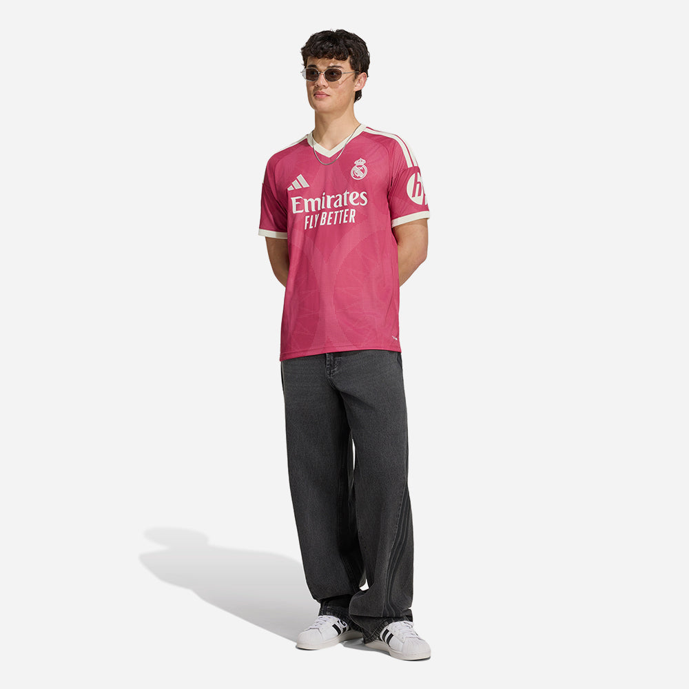 Áo Đá Bóng Nam Adidas Sân Thứ Ba Real Madrid 26/27 Replica - Hồng - Supersports Vietnam