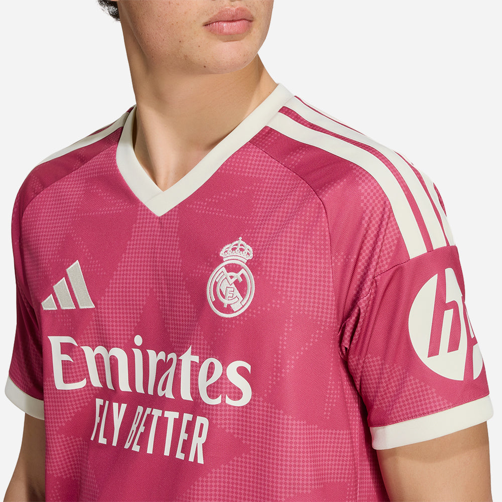 Áo Đá Bóng Nam Adidas Sân Thứ Ba Real Madrid 26/27 Replica - Hồng - Supersports Vietnam