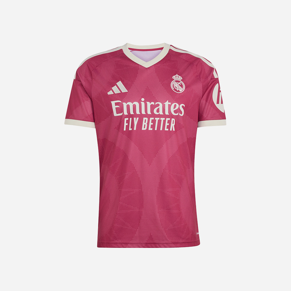 Áo Đá Bóng Nam Adidas Sân Thứ Ba Real Madrid 26/27 Replica - Hồng - Supersports Vietnam