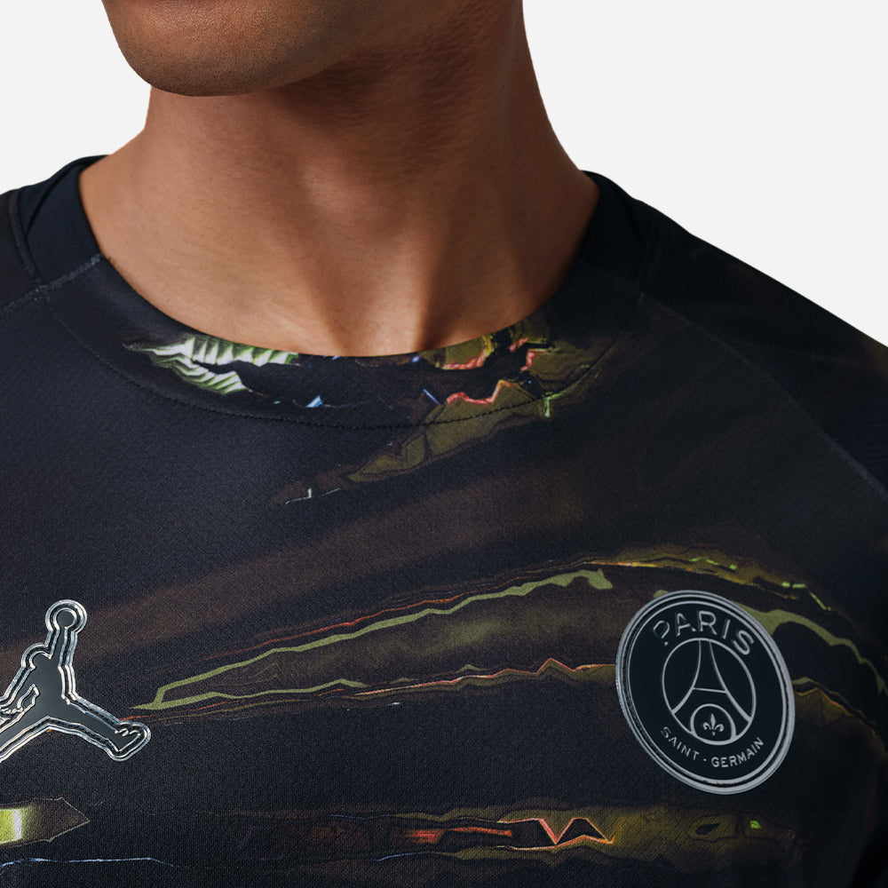 Áo Thun Nam Nike Paris Saint-Germain Dri-Fit Stadium Night Edition - Đen - Supersports Vietnam