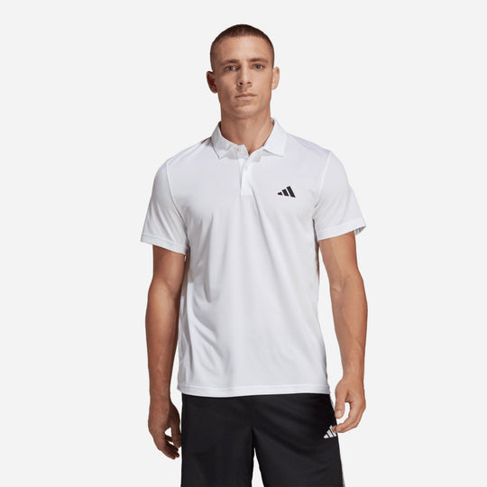 Men's Adidas Train Essentials Polo Shirt - White