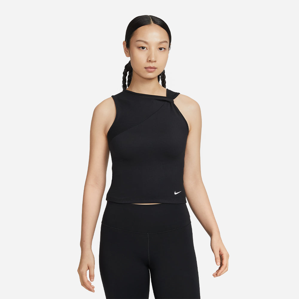 Áo Ba Lỗ Nữ Nike One Dri-Fit - Đen - Supersports Vietnam