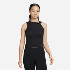 Áo Ba Lỗ Nữ Nike One Dri-Fit - Đen - Supersports Vietnam