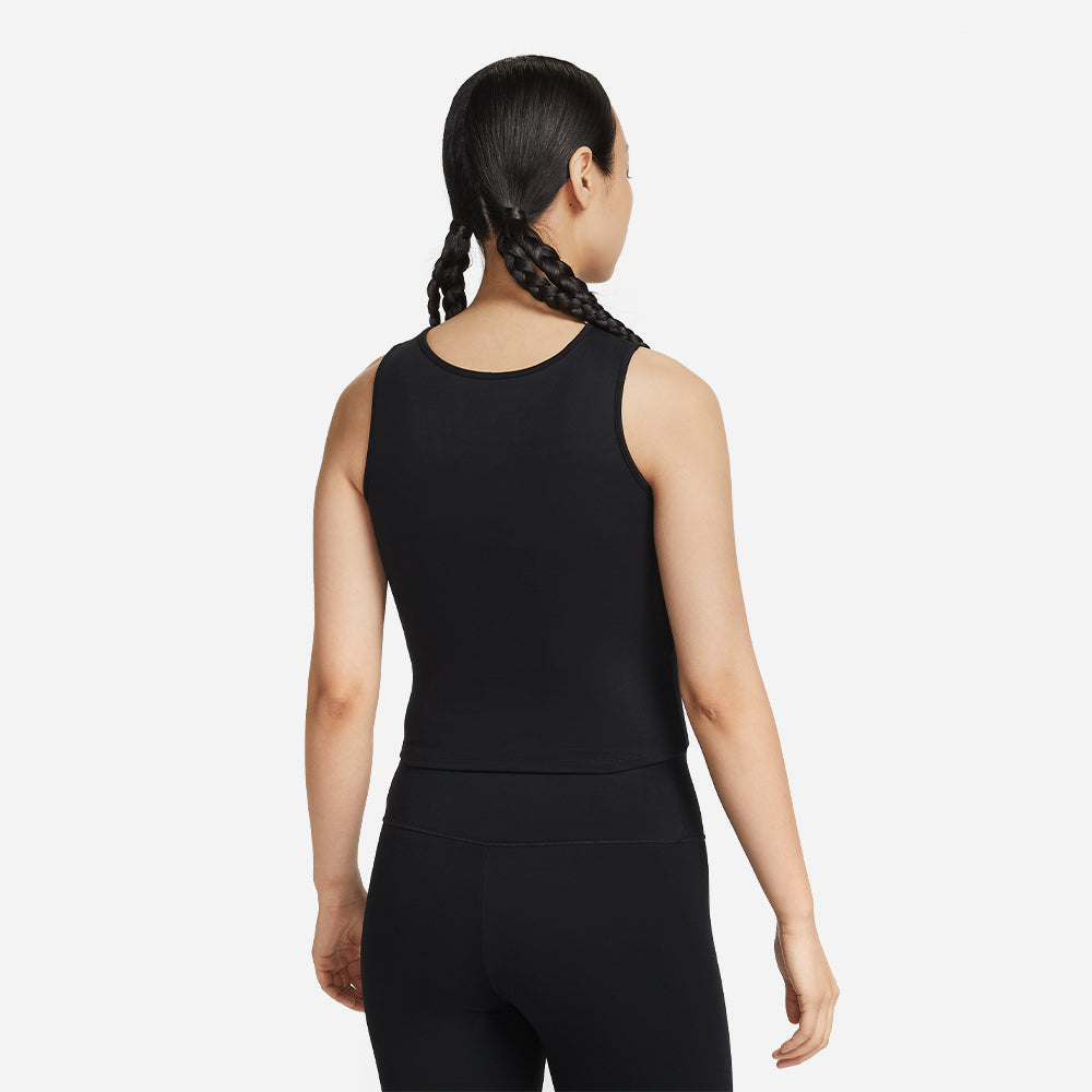 Áo Ba Lỗ Nữ Nike One Dri-Fit - Đen - Supersports Vietnam