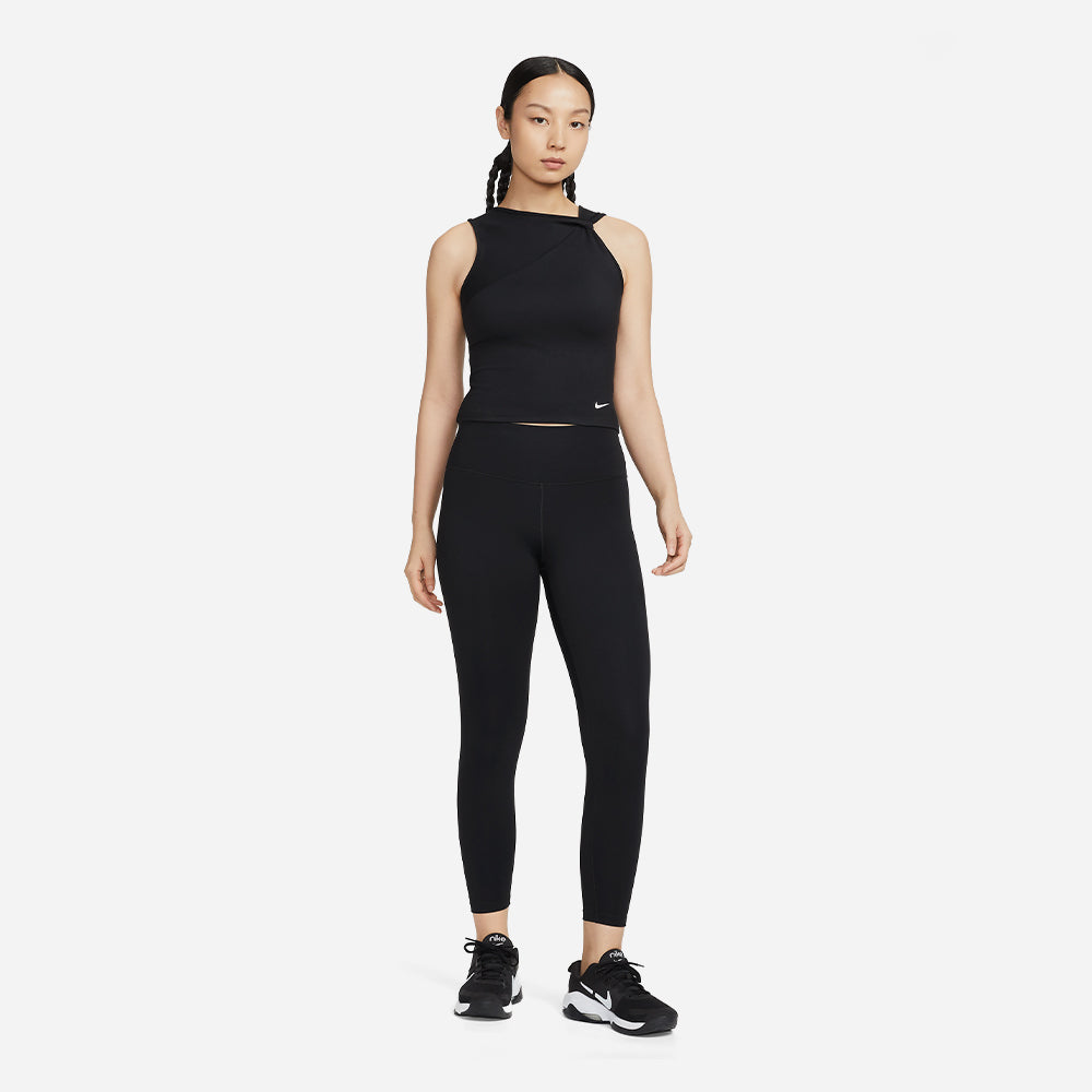 Áo Ba Lỗ Nữ Nike One Dri-Fit - Đen - Supersports Vietnam