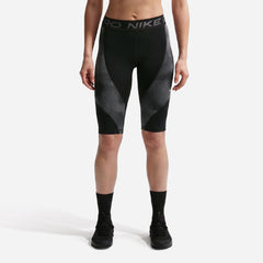 Women's Nike Pro 365 Mid-Rise 7/8 All Over Print Tights - Black