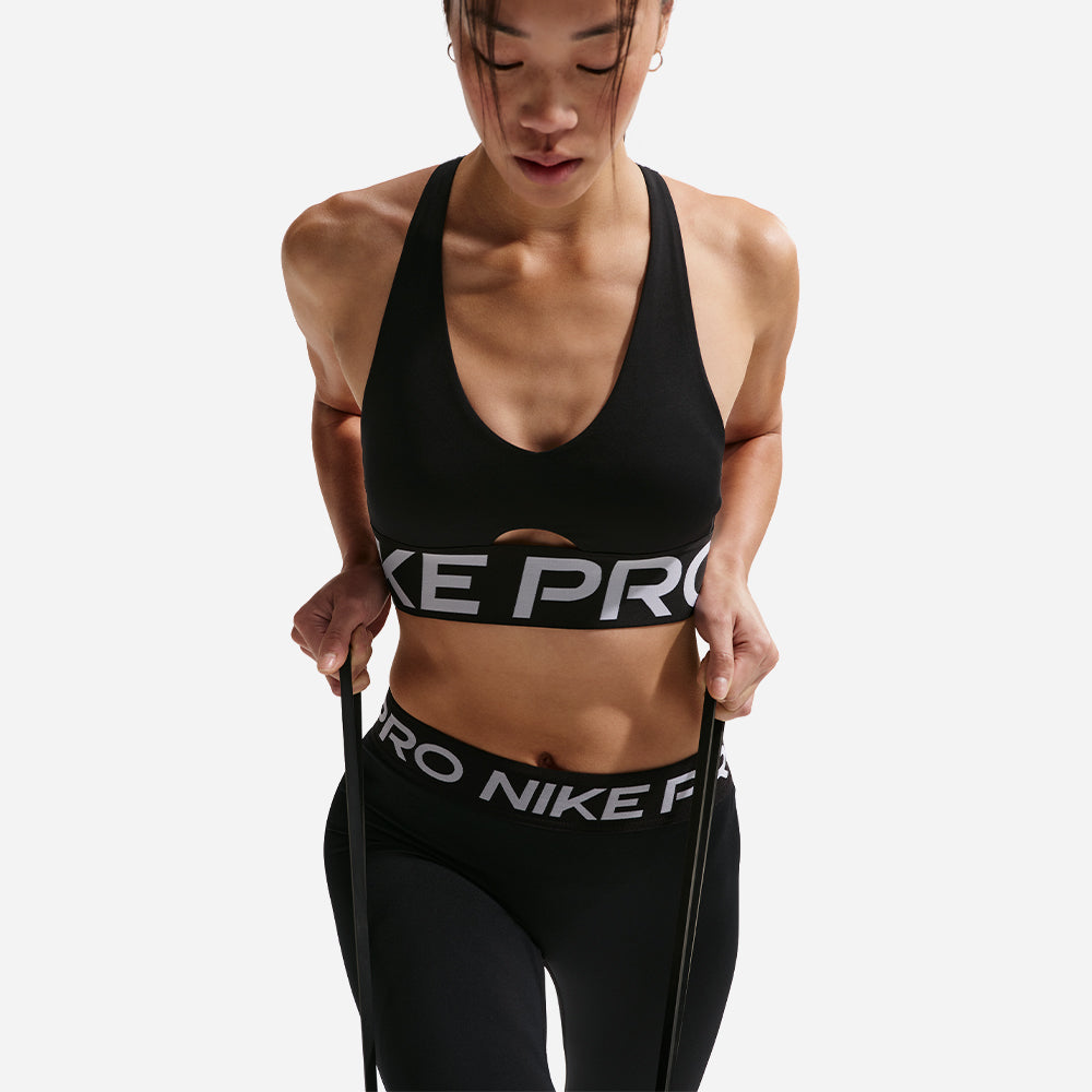 Áo Bra Thể Thao Nữ Nike Pro Sculpt Medium-Support Padded - Đen - Supersports Vietnam
