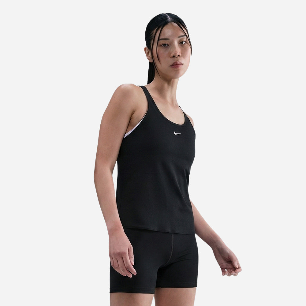 Áo Ba Lỗ Nữ Nike Pro Dri-Fit Taelastika - Đen - Supersports Vietnam