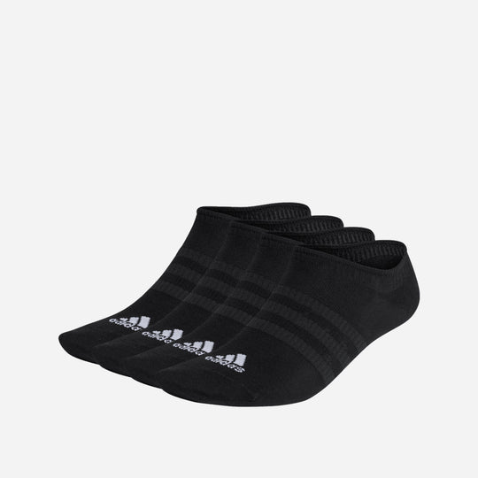 Adidas Thin And Light No Show (3 Packs) Socks - Black