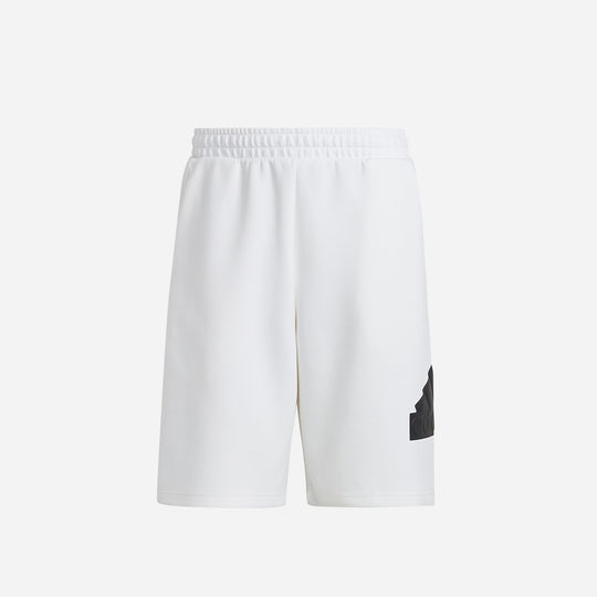 Men's Adidas Future Icons Badge Of Sport Shorts - White