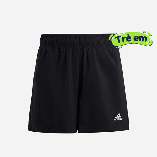 Kids' Adidas Essentials Small Logo Chelsea Shorts - Black