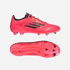 Men's Adidas F50 League/Mg Firmground Football Boots - Red