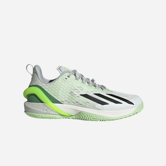 Men's Adidas Adizero Cybersonic Tennis Shoes - Green