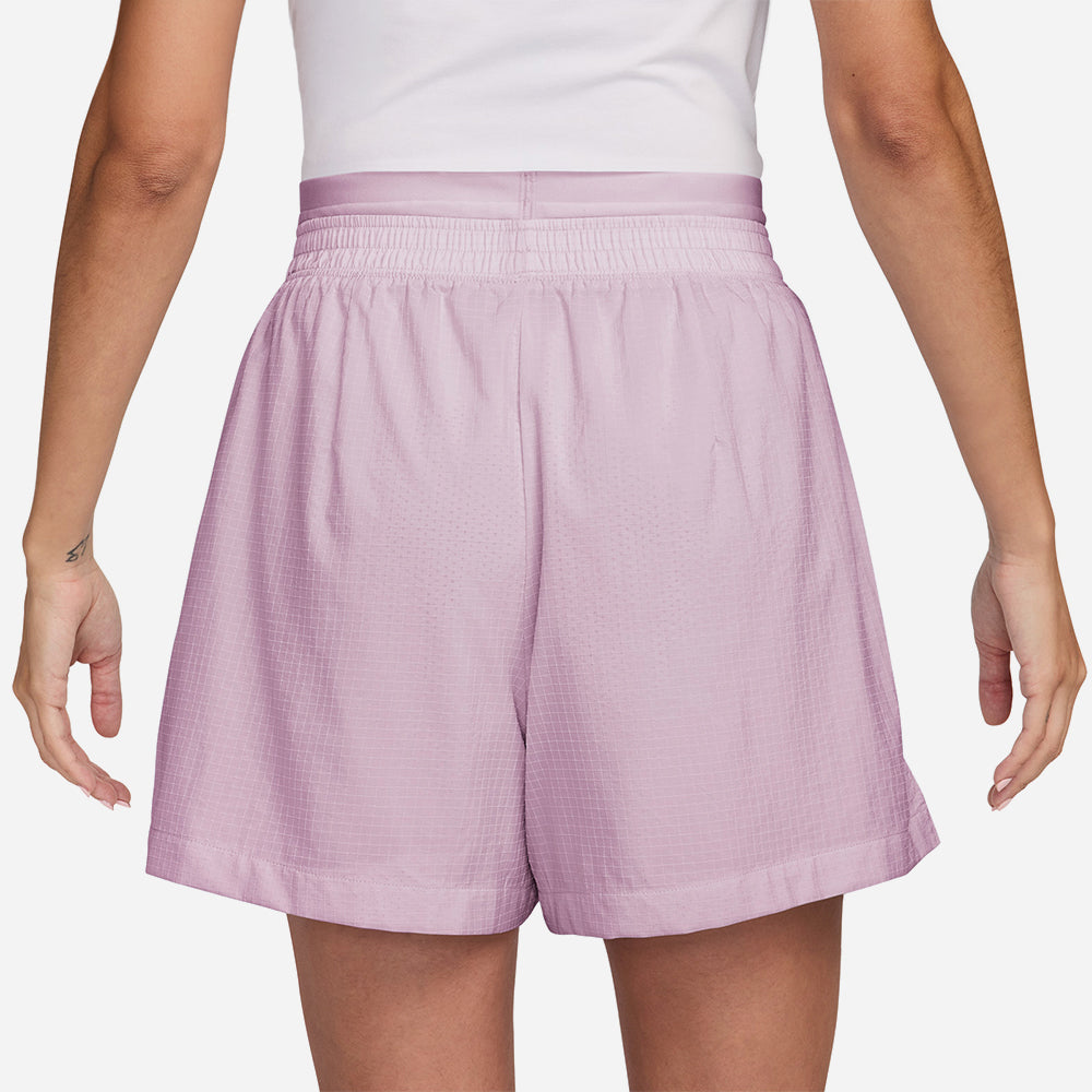 Quần Ngắn Thời Trang Nữ Nike Sportswear Double Waistband - Hồng - Supersports Vietnam