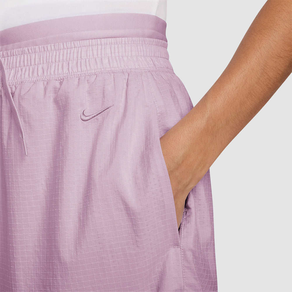 Quần Ngắn Thời Trang Nữ Nike Sportswear Double Waistband - Hồng - Supersports Vietnam