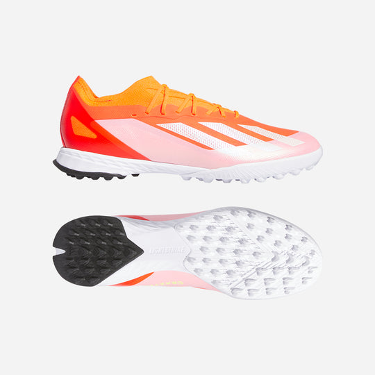 Unisex Adidas X Crazyfast Elite Turf Football Boots - Orange