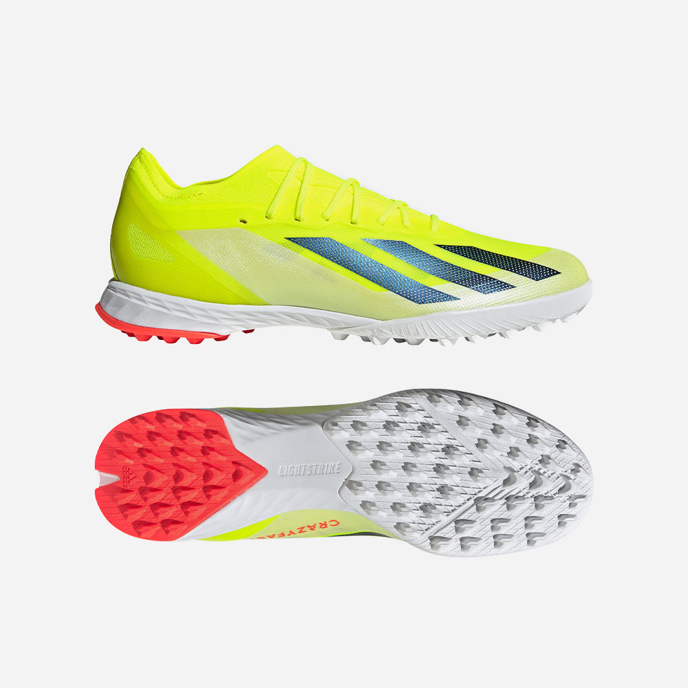 Giày Đá Bóng Unisex Adidas X Crazyfast Elite Turf (Dành Cho Sân Cỏ Nhân Tạo) - Vàng Chanh - Supersports Vietnam