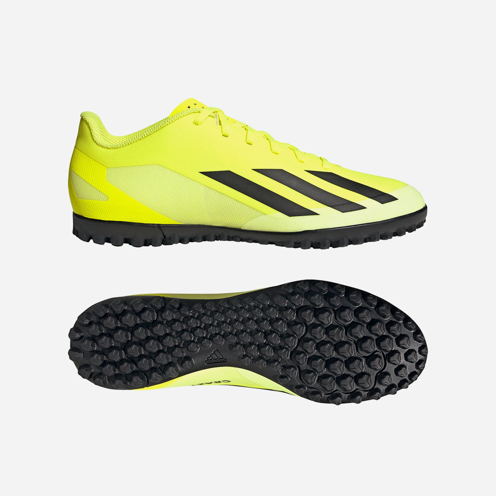 Giày Đá Bóng Unisex Adidas X Crazyfast Club Turf (Dành Cho Sân Cỏ Nhân Tạo) - Vàng - Supersports Vietnam