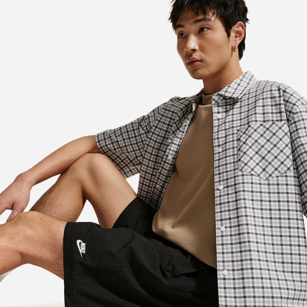 Quần Ngắn Thời Trang Nam Nike Sportswear Club Sport - Đen - Supersports Vietnam