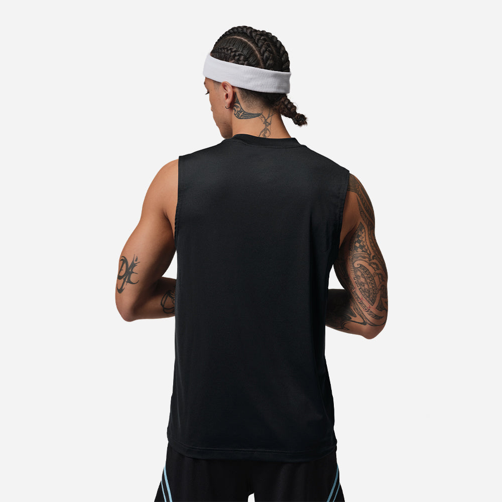 Áo Ba Lỗ Nam Nike Jordan Dri-Fit Sport Essentials - Đen - Supersports Vietnam