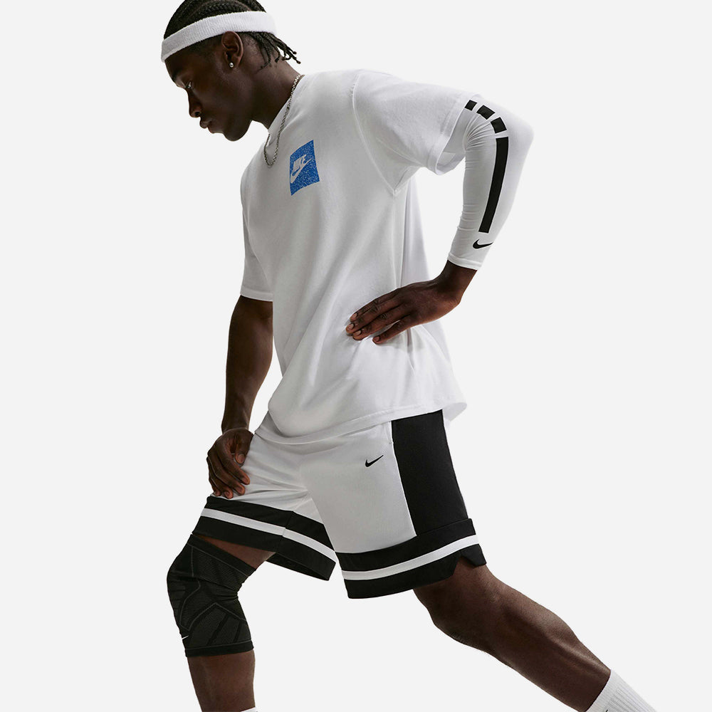 Quần Ngắn Thể Thao Nam Nike Dri-Fit Classic 8 Inch - Trắng - Supersports Vietnam