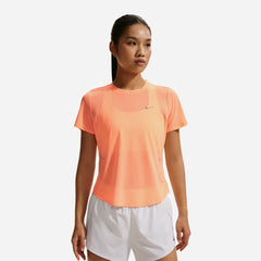Áo Thun Nữ Nike Swift Breathe Dri-Fit Short-Sleeve Running - Cam San Hô - Supersports Vietnam