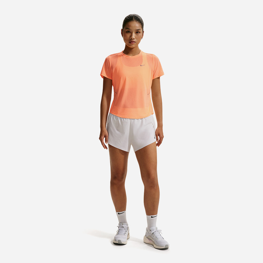 Áo Thun Nữ Nike Swift Breathe Dri-Fit Short-Sleeve Running - Cam San Hô - Supersports Vietnam